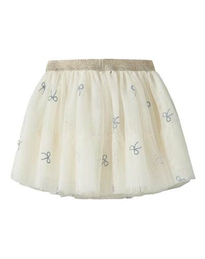 Name it - NMFKira Tulle Nederdel - Antique White